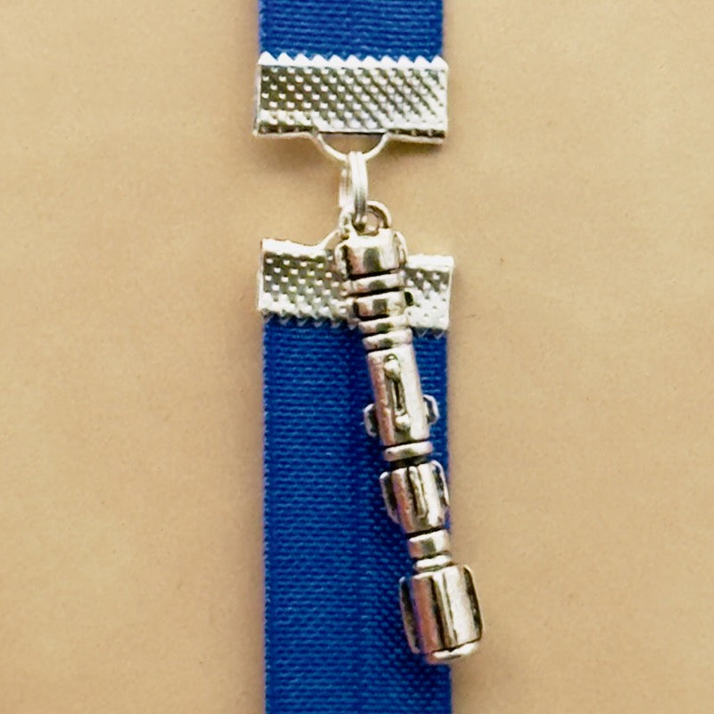 Marcapáginas elástico con destornillador sónico del Dr. Who