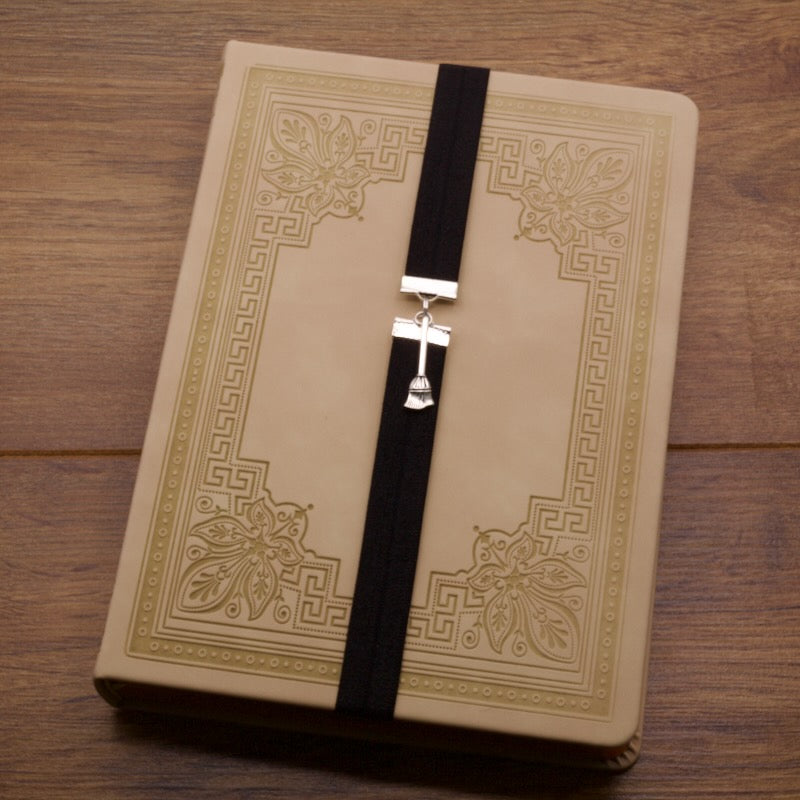 Harry Potter Broom Elastic Bookmark