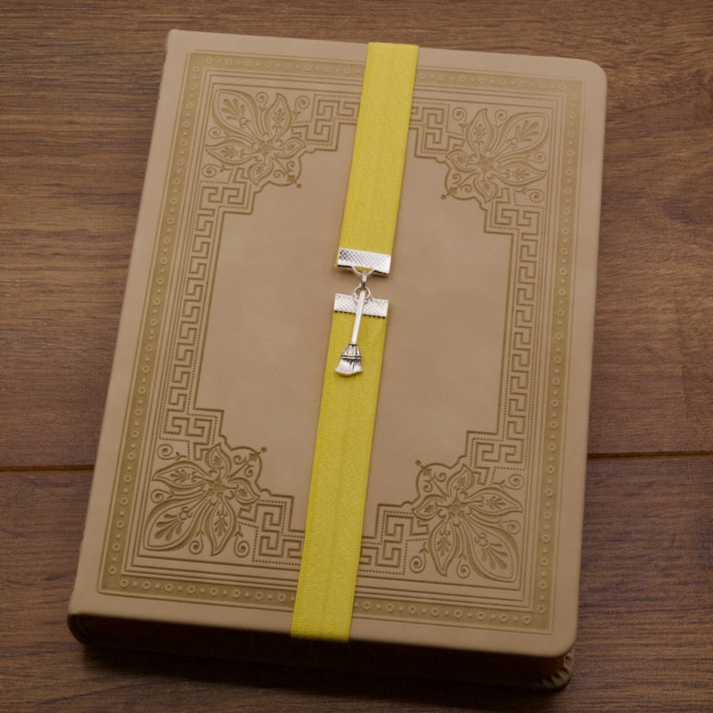 Harry Potter Broom Elastic Bookmark