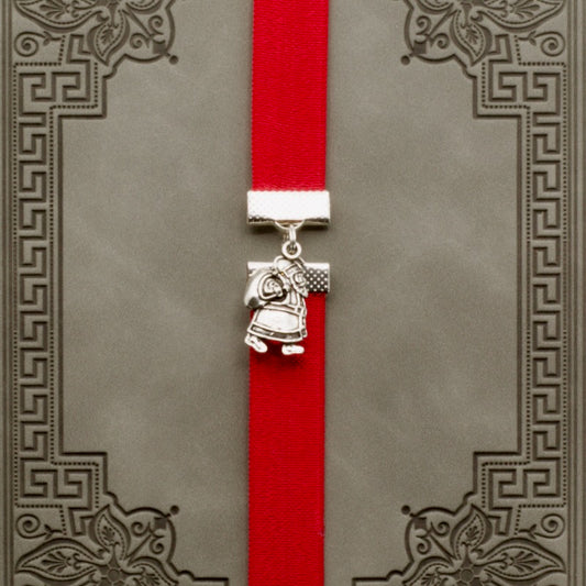 Christmas Santa Claus Elastic Bookmark