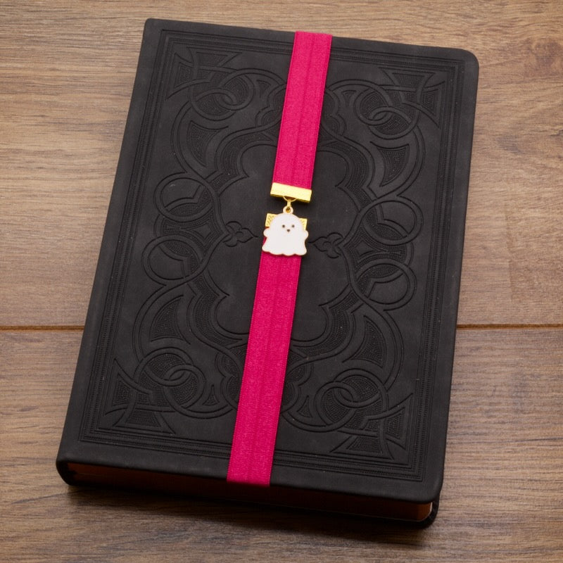 Halloween Cute Ghost Elastic Bookmark