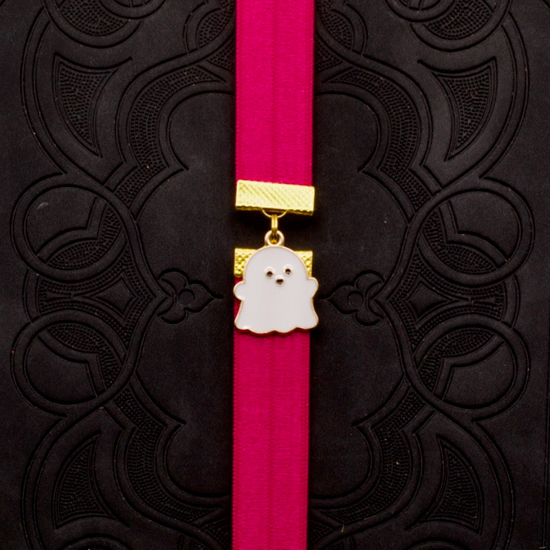 Halloween Cute Ghost Elastic Bookmark