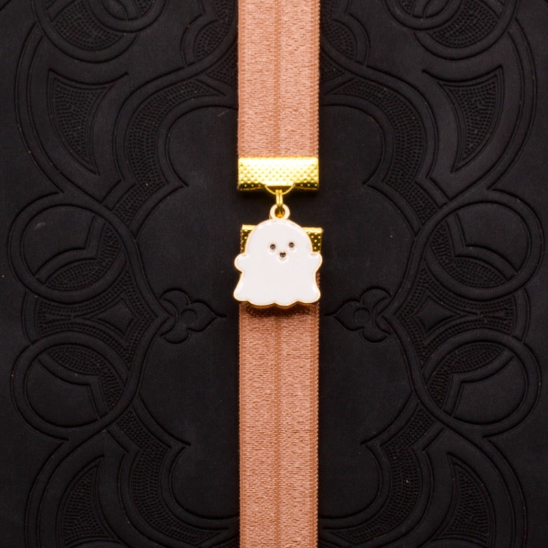 Halloween Cute Ghost Elastic Bookmark