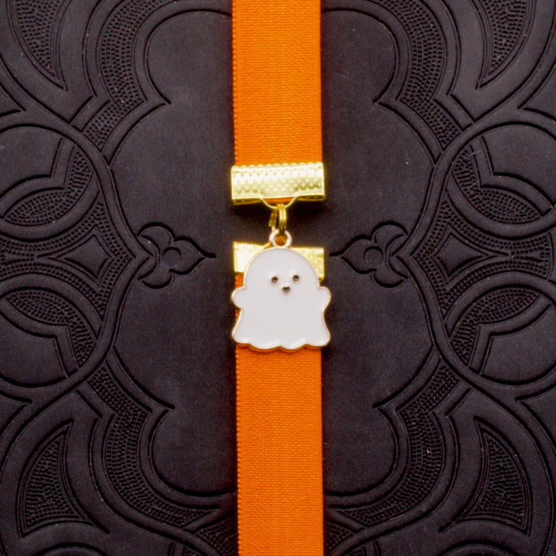 Halloween Cute Ghost Elastic Bookmark