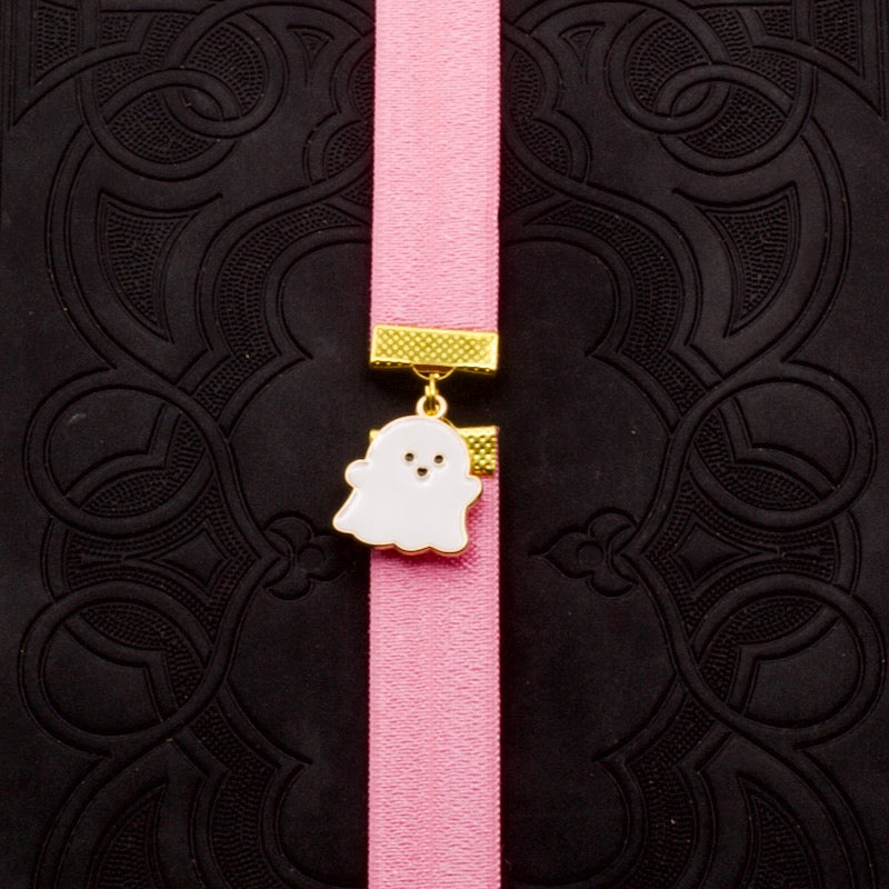 Halloween Cute Ghost Elastic Bookmark