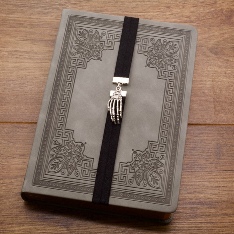 Halloween Skeleton Hand Elastic Bookmark