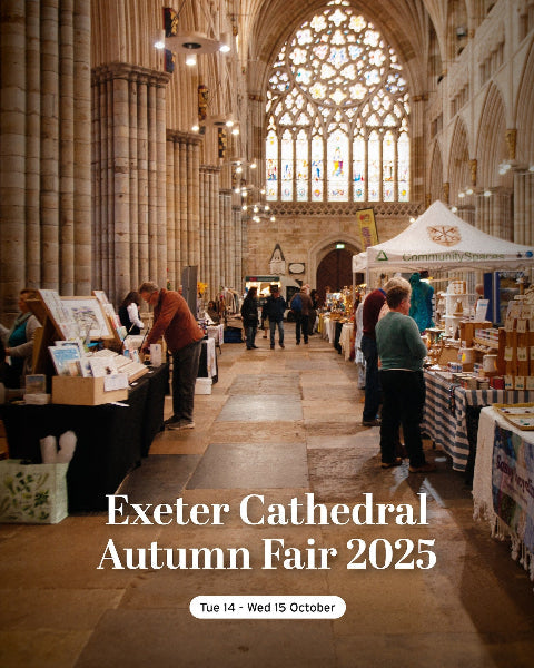 Join us at the Exeter Cathedral Autumn Fair 2025!