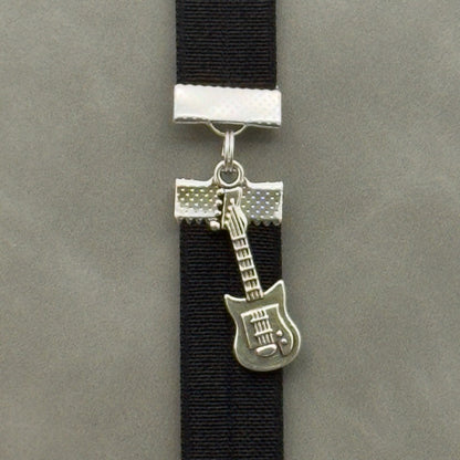 Marcapáginas elástico de guitarra eléctrica clásica