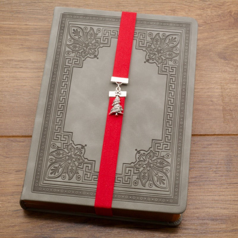 Christmas Tree Bookband Elastic Bookmark