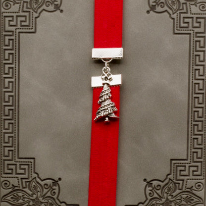 Christmas Tree Bookband Elastic Bookmark