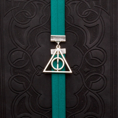 Marcapáginas elástico de las Reliquias de la Muerte de Harry Potter