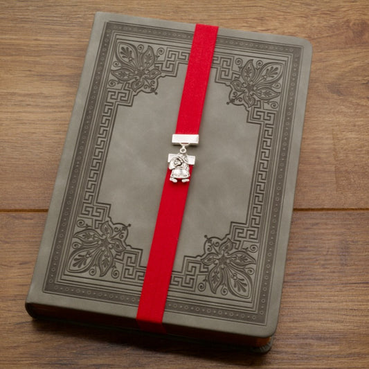 Christmas Santa Claus Elastic Bookmark