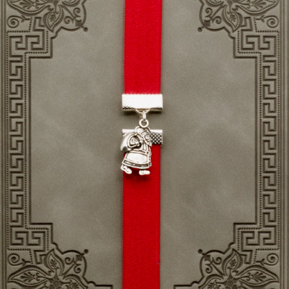Christmas Santa Claus Bookband Elastic Bookmark