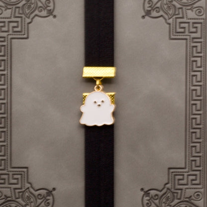 Halloween Cute Ghost Elastic Bookmark