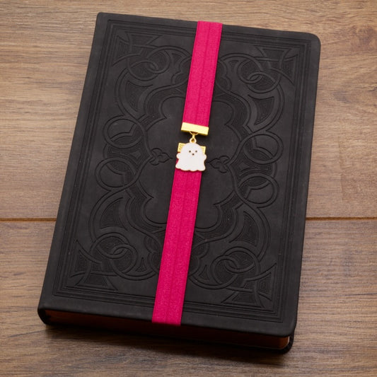 Halloween Cute Ghost Elastic Bookmark