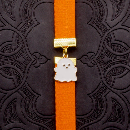 Halloween Cute Ghost Elastic Bookmark