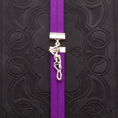 Halloween Skeleton Elastic Bookmark