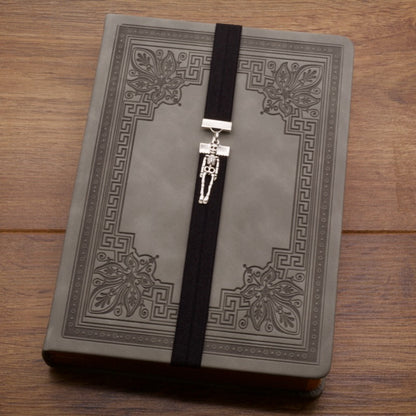 Halloween Skeleton Elastic Bookmark