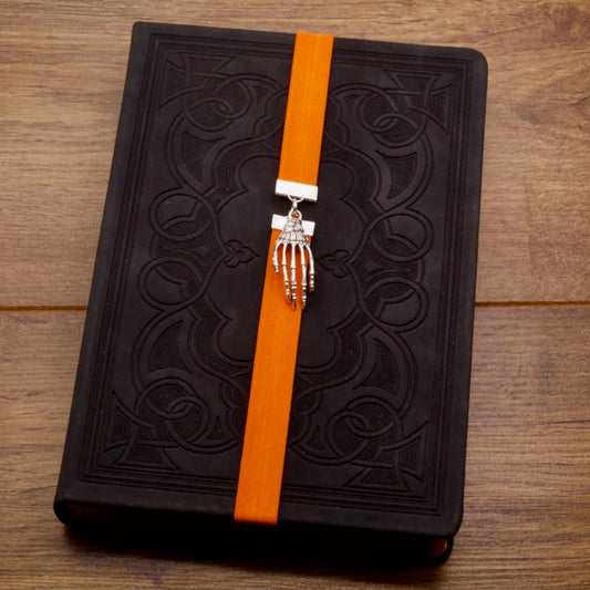 Halloween Skeleton Hand Elastic Bookmark