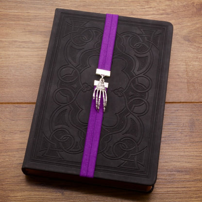 Halloween Skeleton Hand Elastic Bookmark