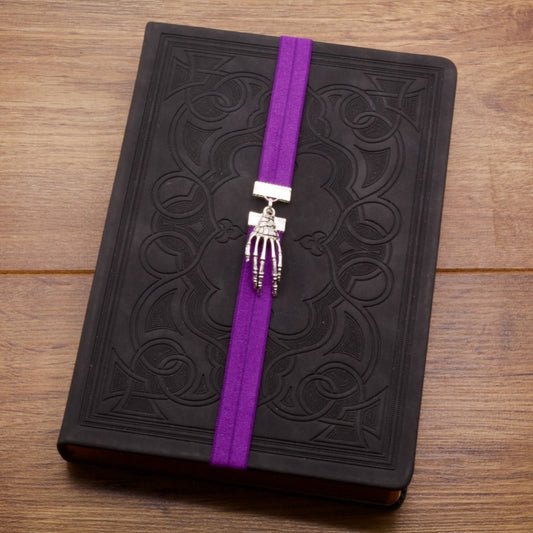 Halloween Skeleton Hand Elastic Bookmark