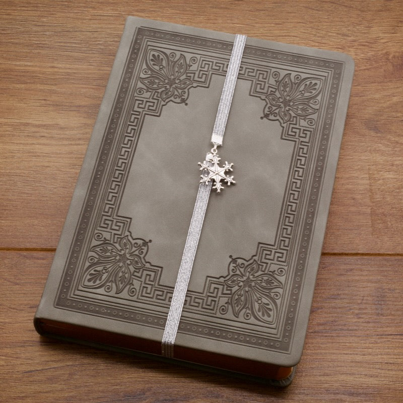 Christmas Snowflake Elastic Bookmark