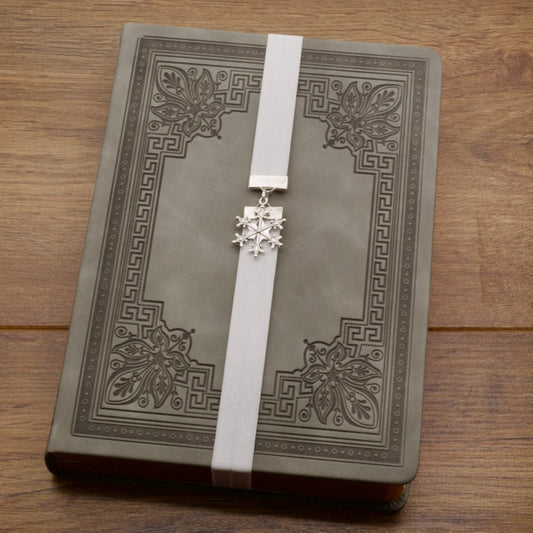 Christmas Snowflake Elastic Bookmark