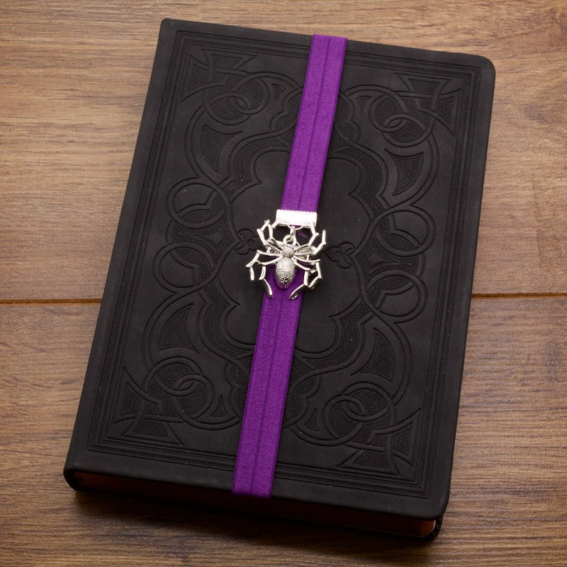 Halloween Spider Elastic Bookmark