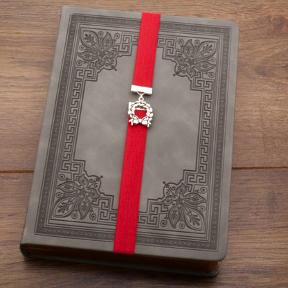 Christmas Wreath Bookband Elastic Bookmark
